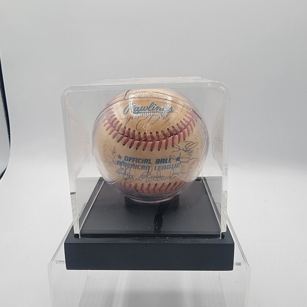 1985 Team Signed Orioles Rawlings Baseball